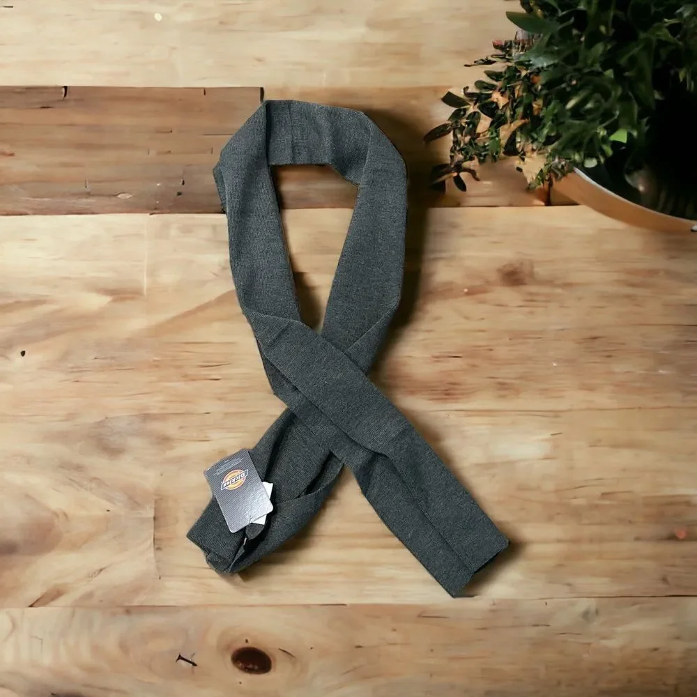 Dickies gray scarf NWT dark gray sweater feel